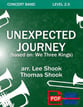 Unexpected Journey (based on 'We Three Kings') Concert Band sheet music cover
